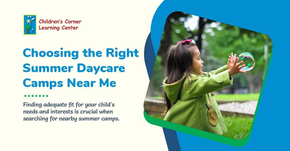 Choosing the Right Summer Daycare Camps Near Me