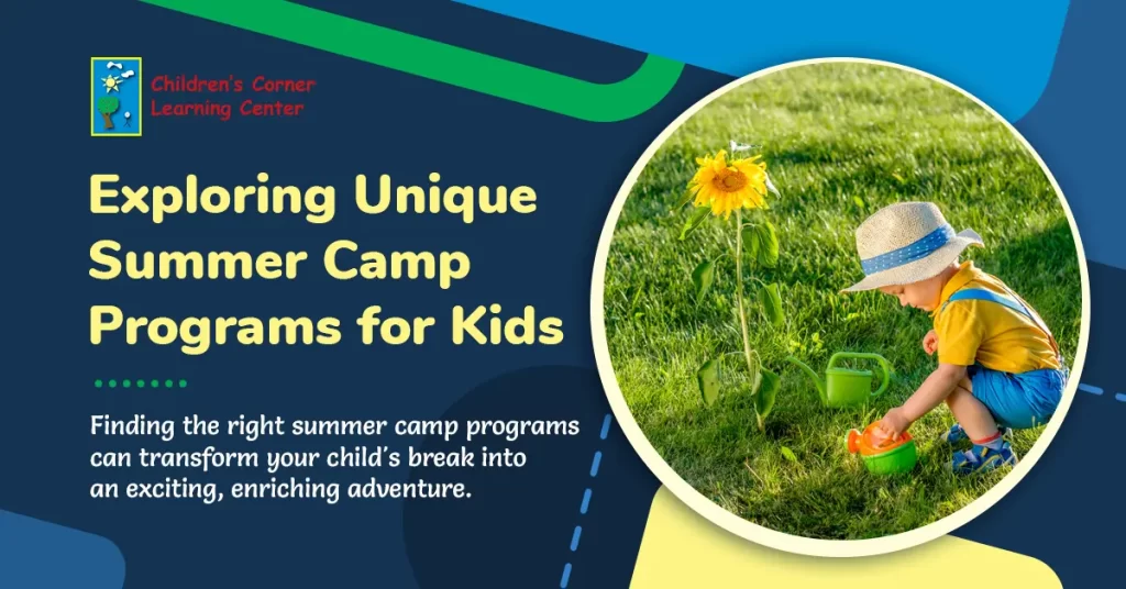 Exploring Unique Summer Camp programs for kids