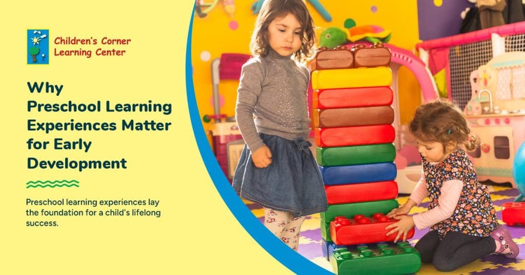 Preschool Learning Experiences