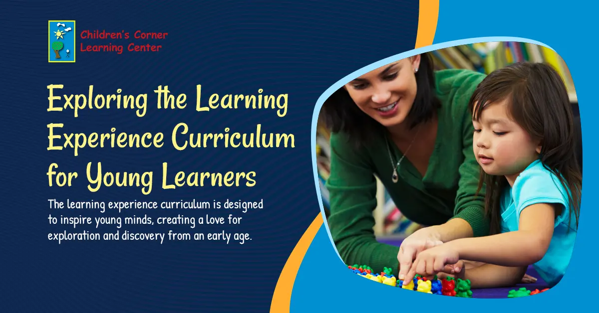 Exploring the Learning Experience Curriculum for Young Learners