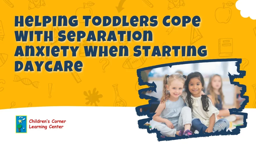 separation anxiety in toddlers