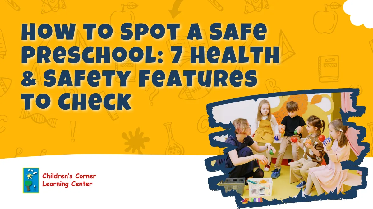 preschool health and safety checklist