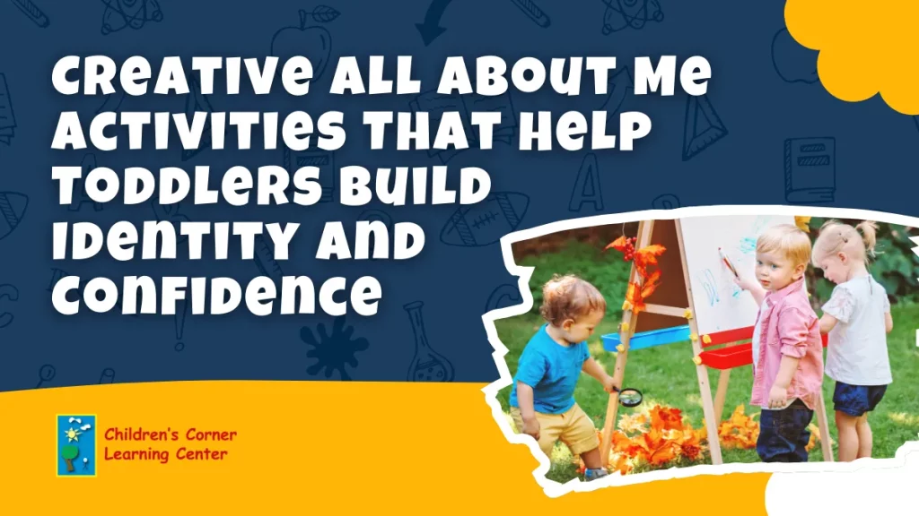 all about me activities for toddlers