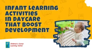 infant learning activities in daycare