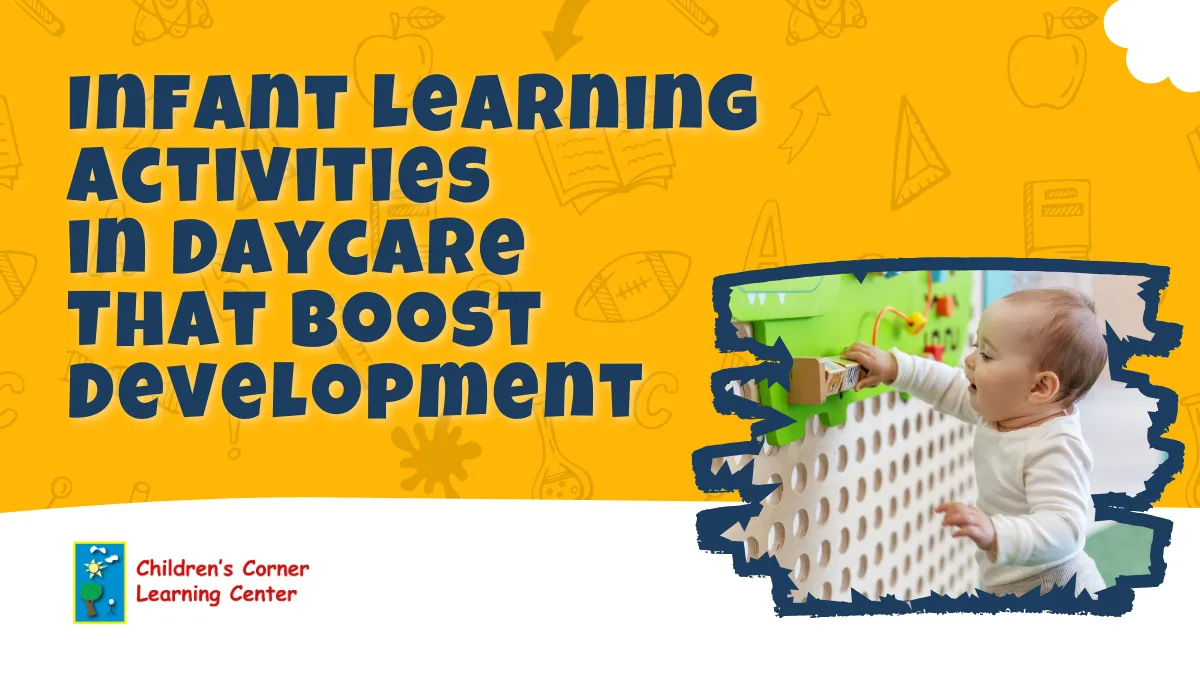 infant learning activities in daycare