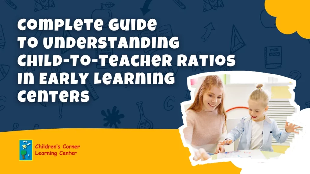 child-to-teacher ratio in daycare