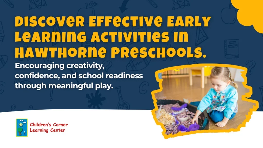 hawthorne preschool educational activities