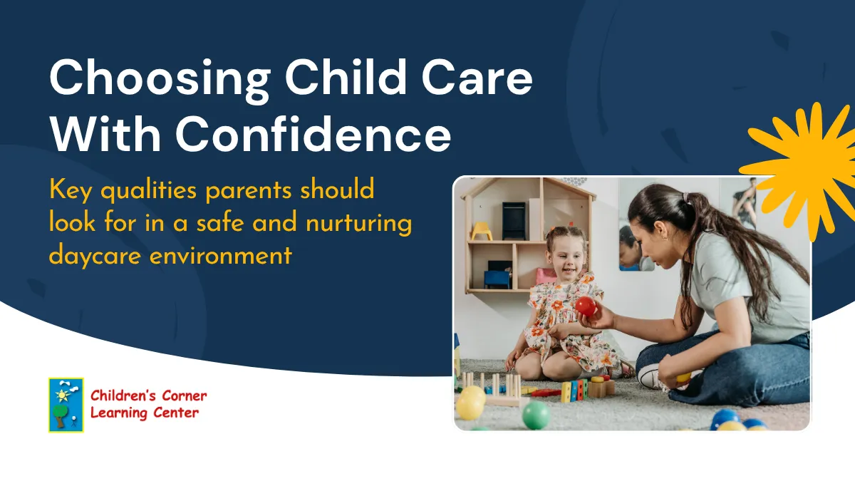 Choosing Child care with confidence
