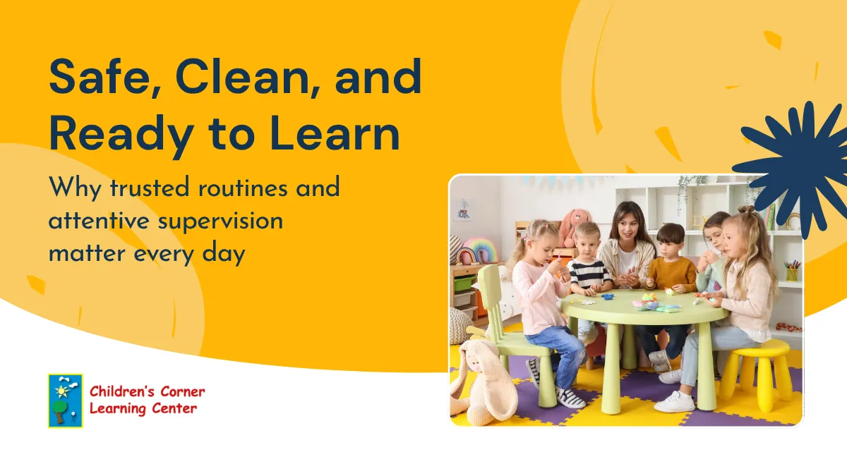 safe clean and ready to learn