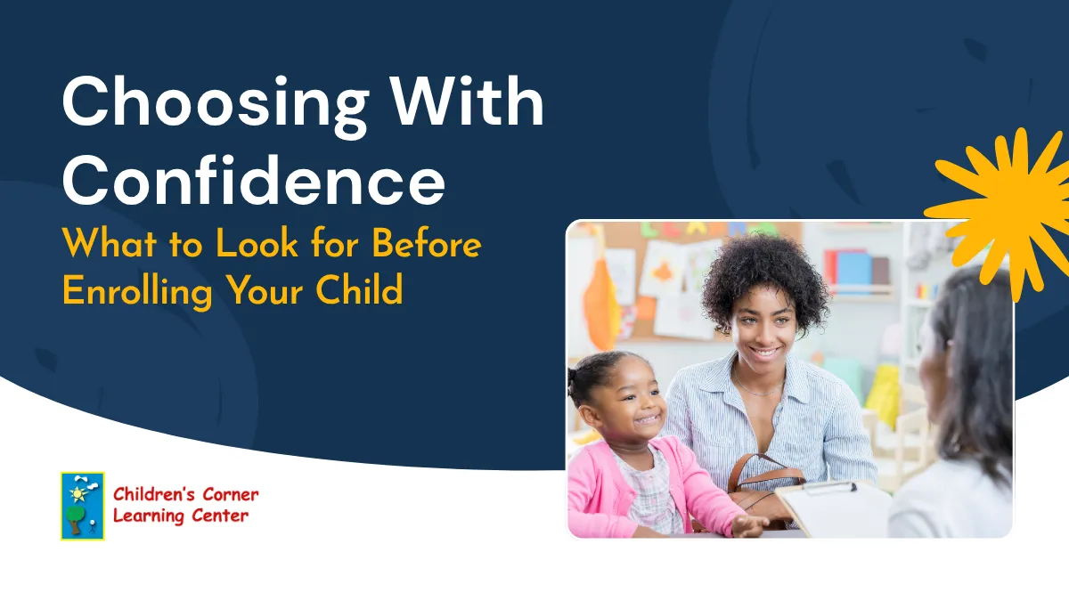 choosing with confidence what to look for before enrolling your child